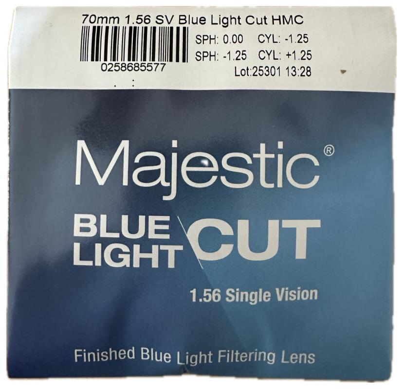 MONOFOCAL BLUE CUT CR DE STOCK +025 +025
