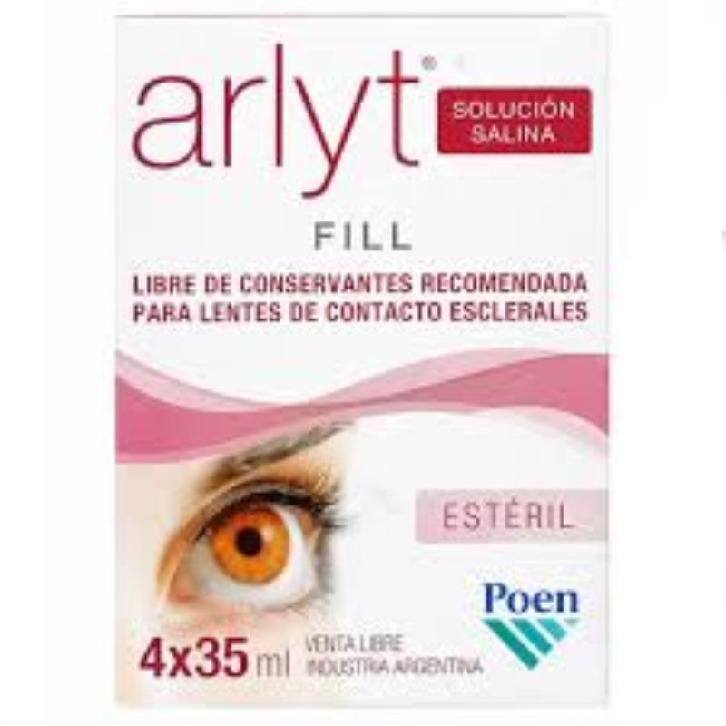 ARLYT FILL SOL. SALINA 4x35ml